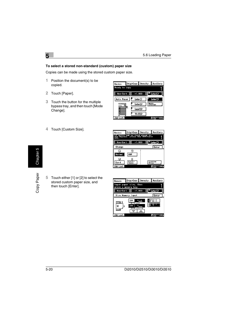 Minolta DI2510 User Manual | Page 91 / 210