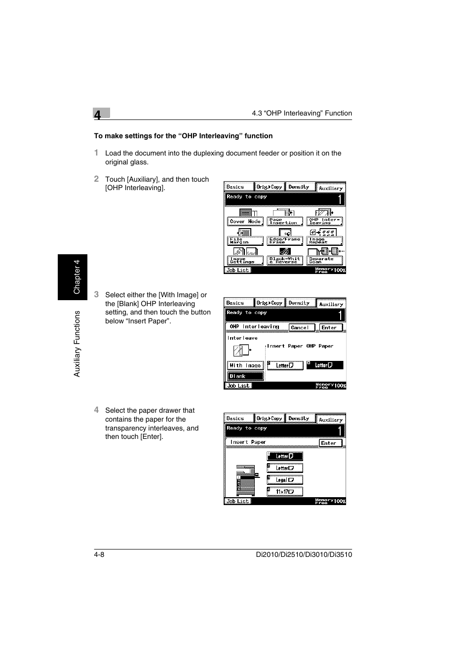 Minolta DI2510 User Manual | Page 41 / 148