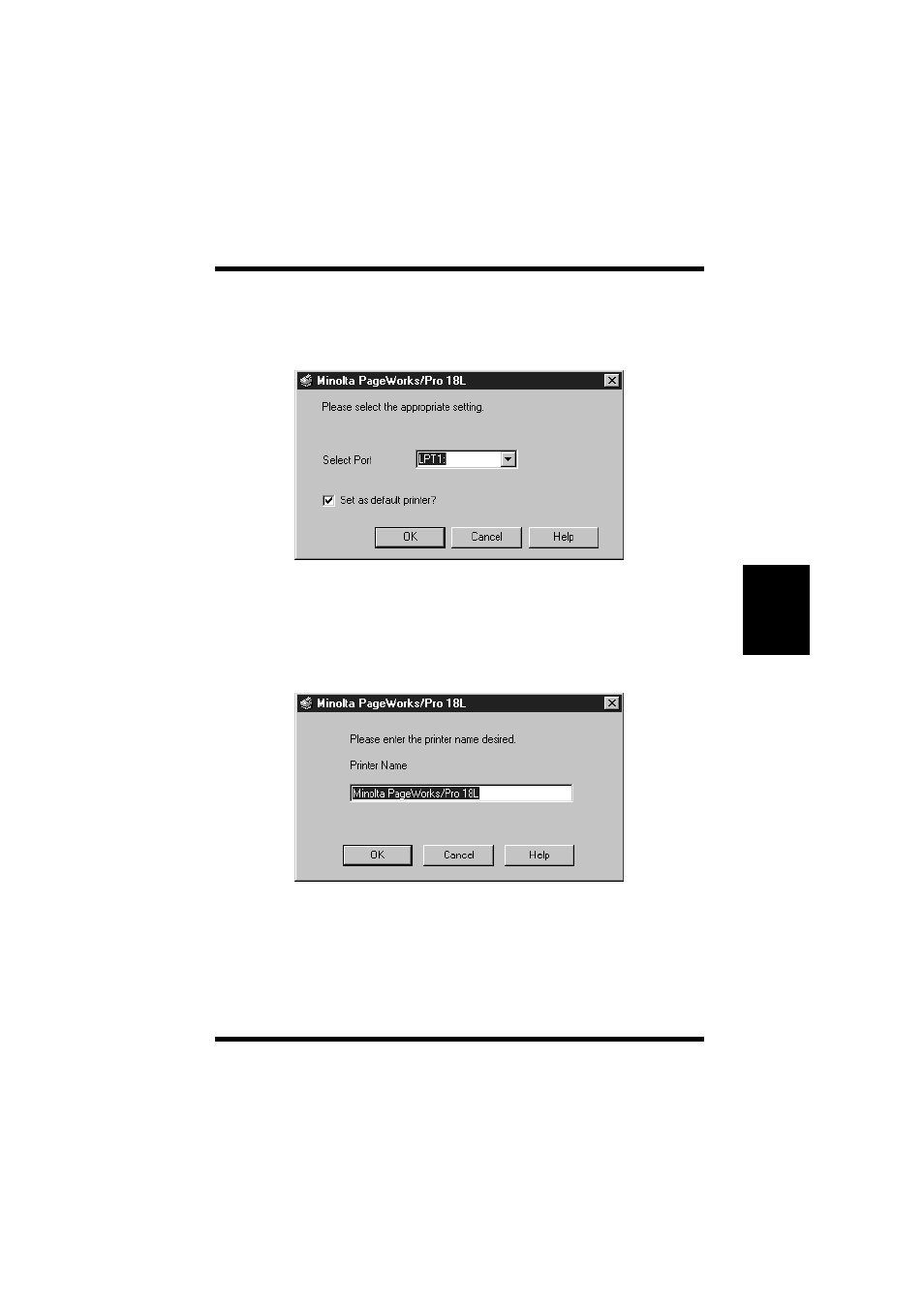 Minolta PageWorks 18L User Manual | Page 101 / 219
