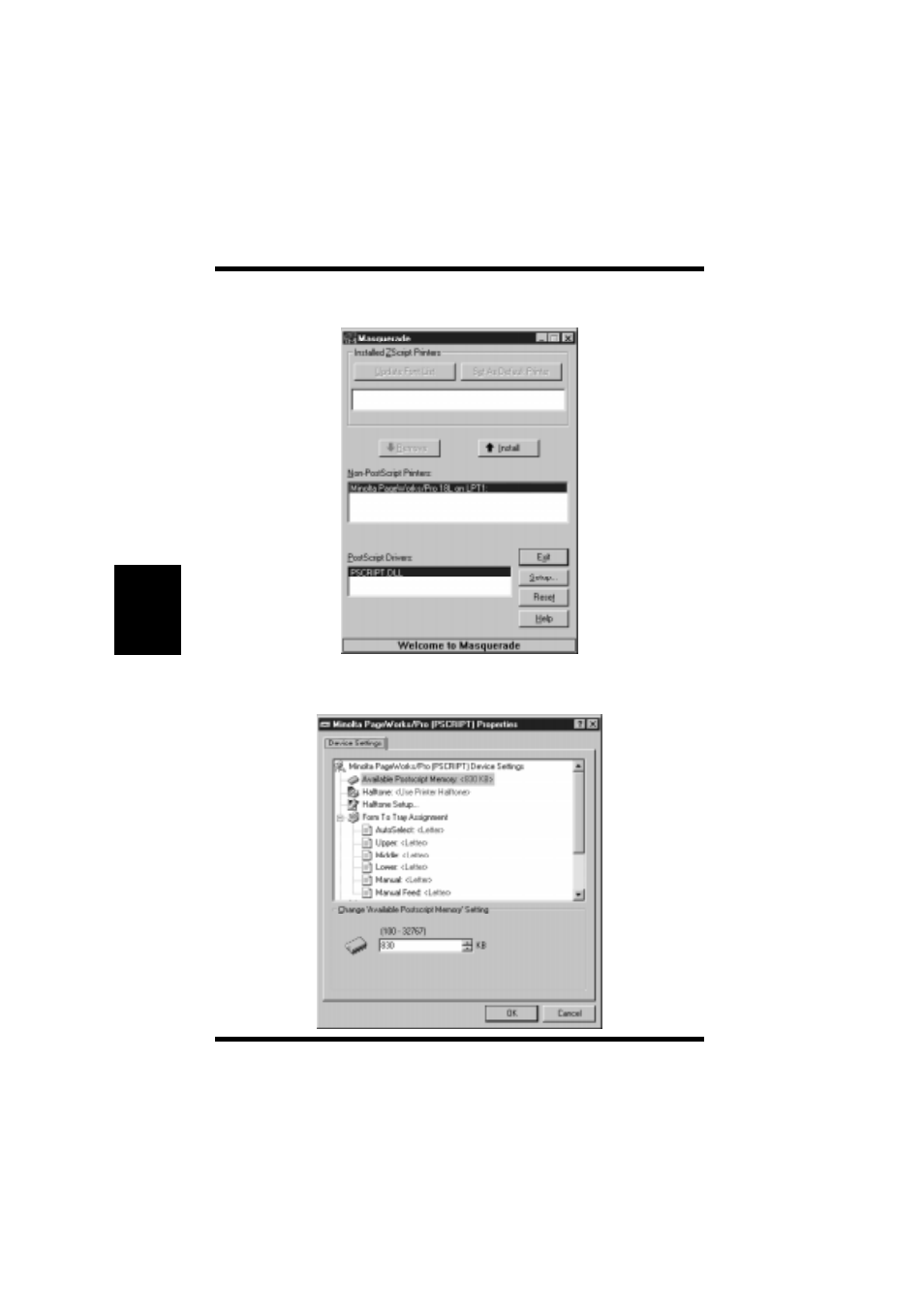 Minolta PageWorks 18L User Manual | Page 104 / 219