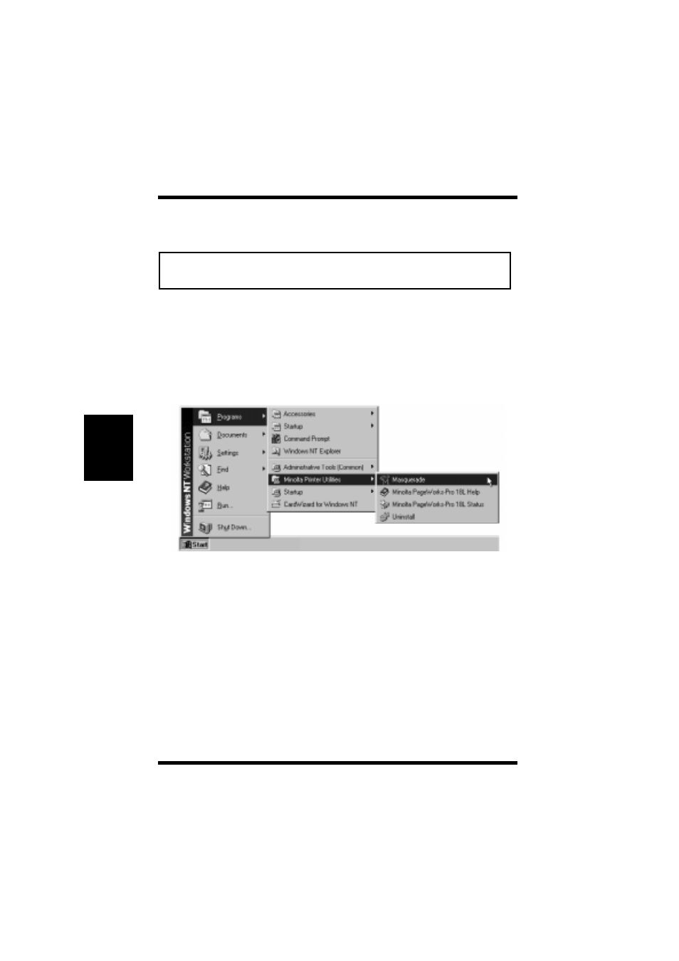 To uninstall the printer driver -30 | Minolta PageWorks 18L User Manual | Page 108 / 219