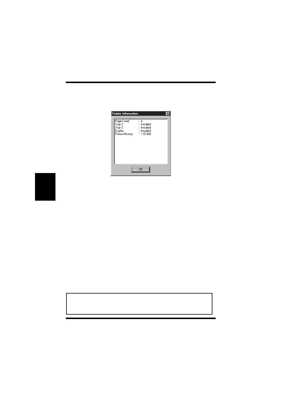 Displaying printer information -64, Displaying printer information | Minolta PageWorks 18L User Manual | Page 142 / 219