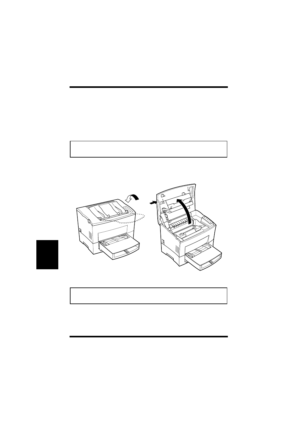 Clearing a paper misfeed -2, Inside the printer -2, Clearing a paper misfeed | Minolta PageWorks 18L User Manual | Page 158 / 219