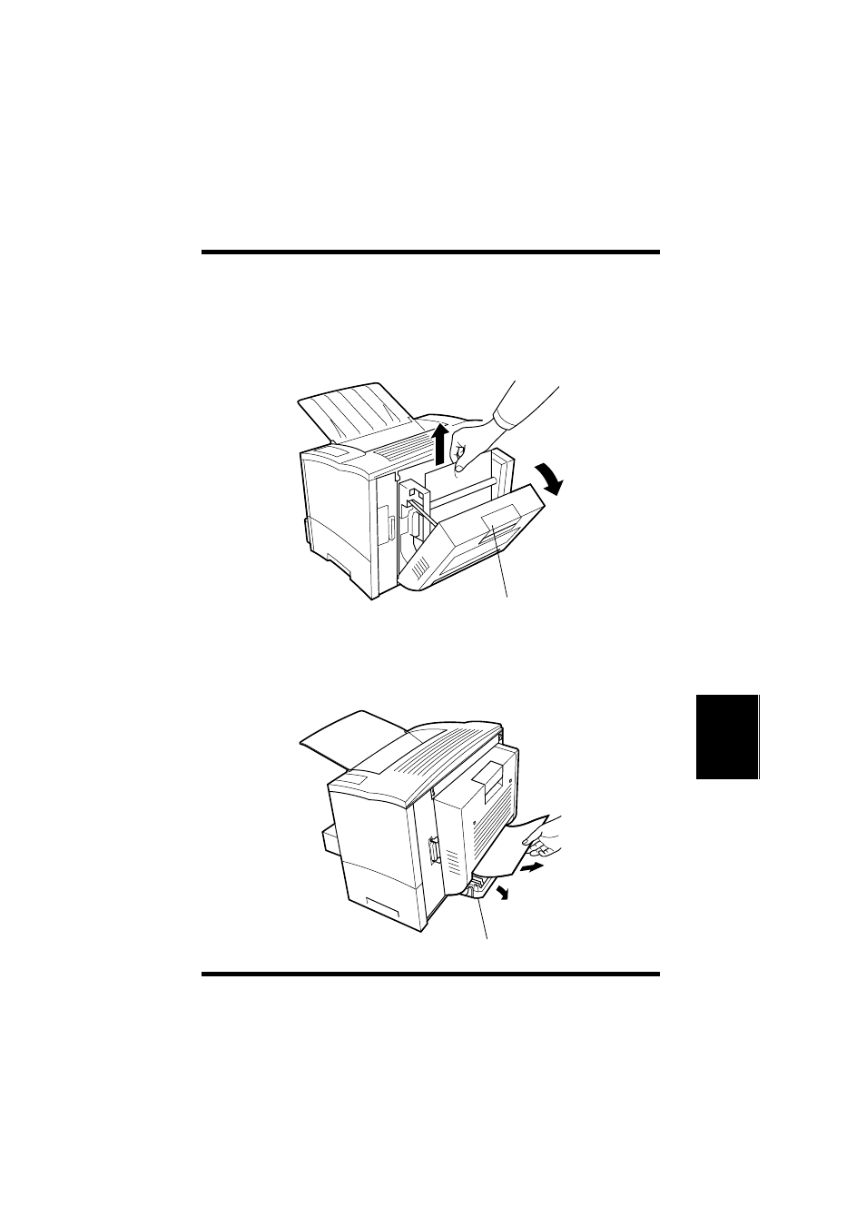 Paper misfeed in the duplex unit -9, Upper misfeed -9, Duplex unit (option) -6 | Paper misfeed in the duplex unit | Minolta PageWorks 18L User Manual | Page 165 / 219