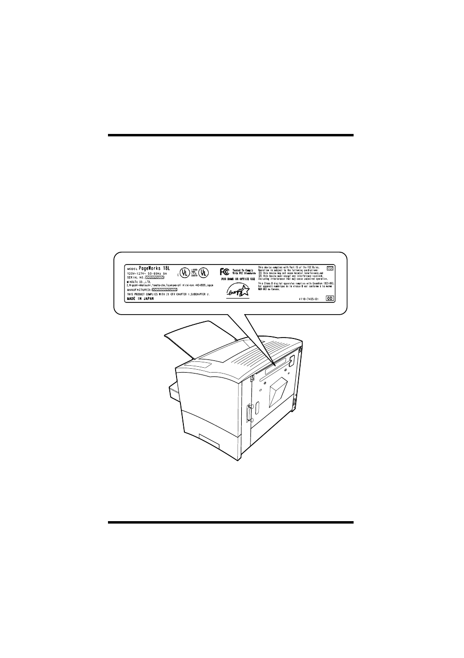 Minolta PageWorks 18L User Manual | Page 7 / 219