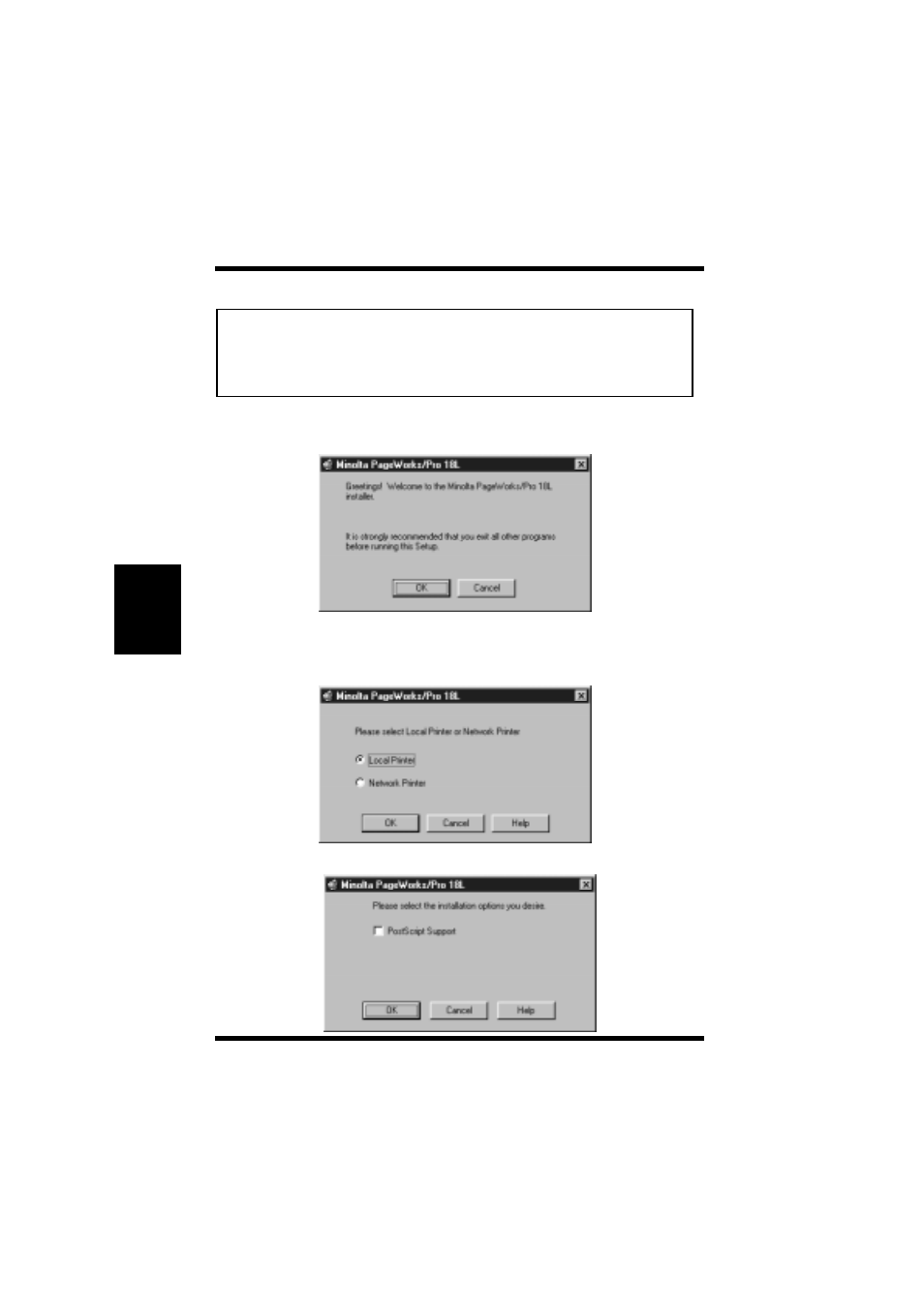 Minolta PageWorks 18L User Manual | Page 82 / 219