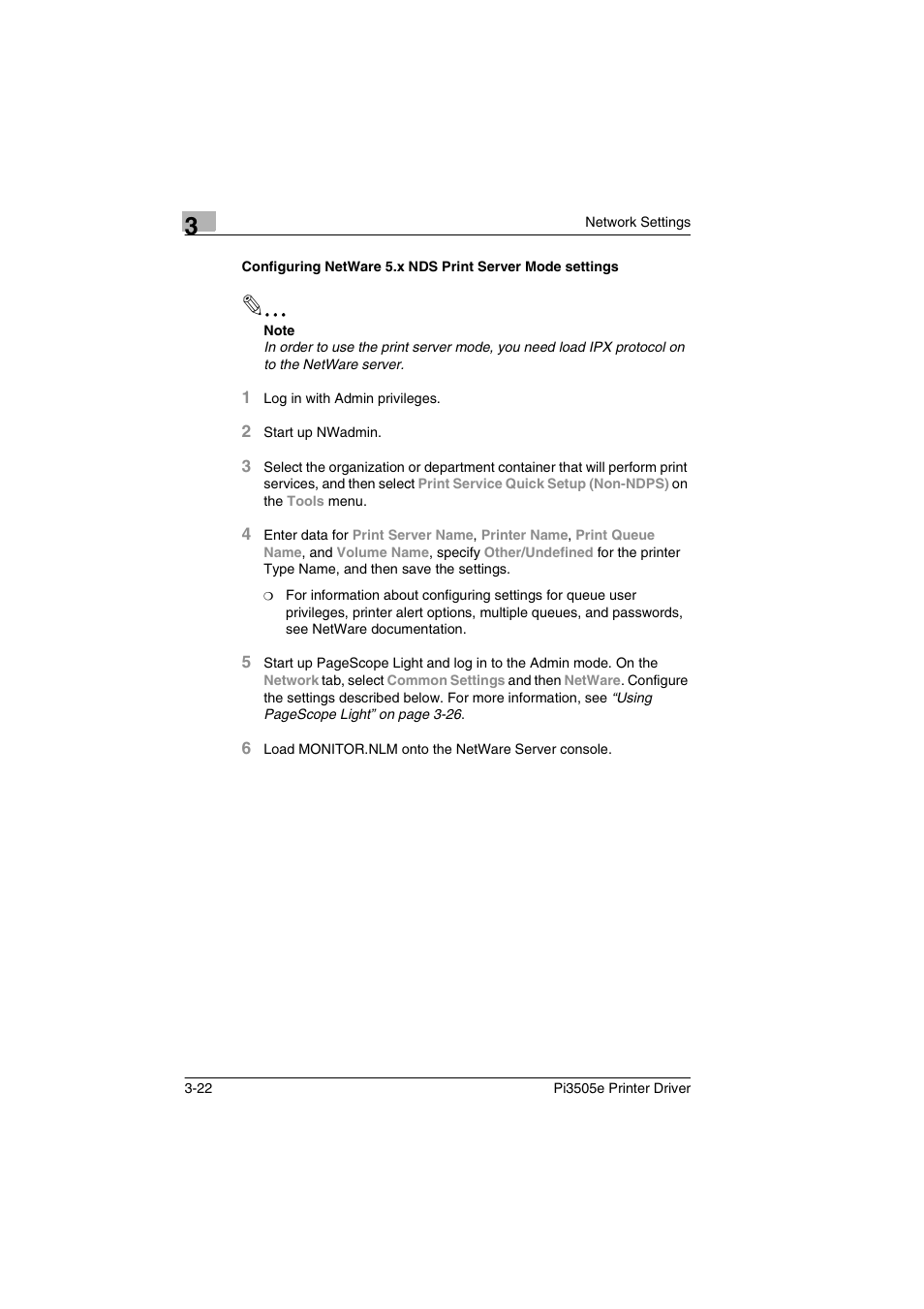 Minolta Pi3505e User Manual | Page 61 / 114