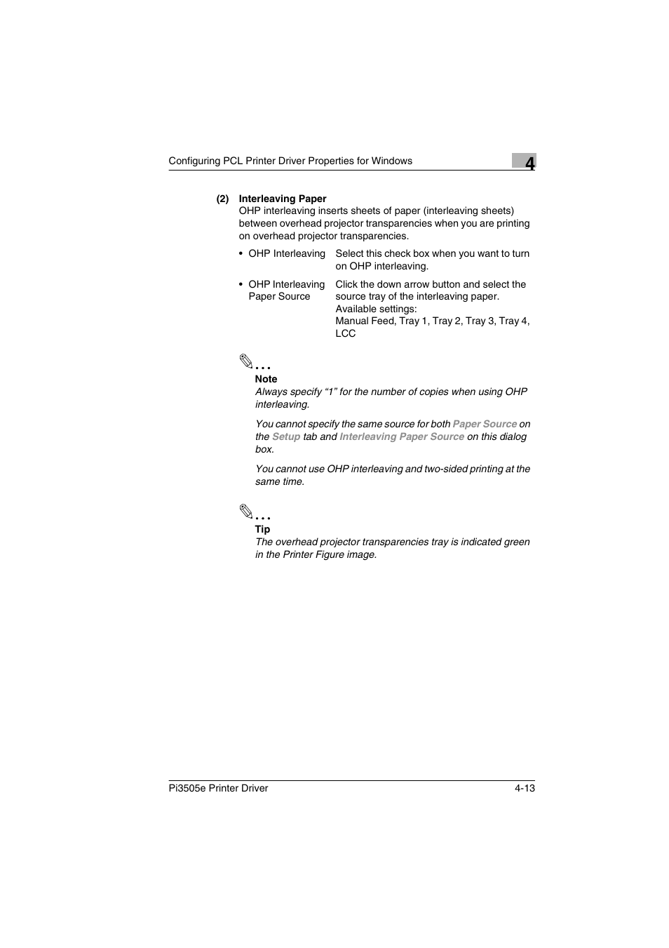 Minolta Pi3505e User Manual | Page 80 / 114