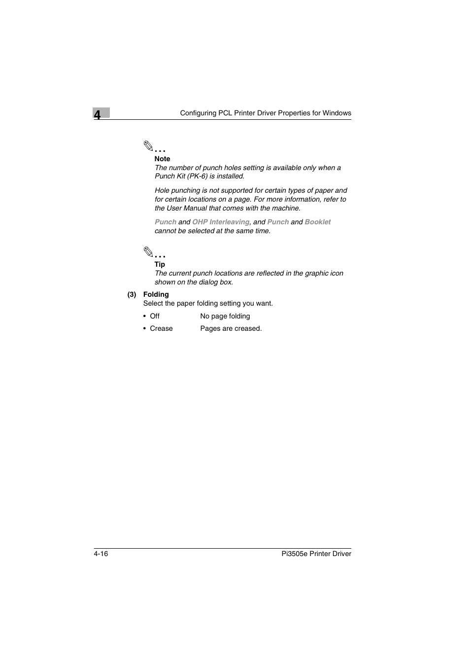 Minolta Pi3505e User Manual | Page 83 / 114