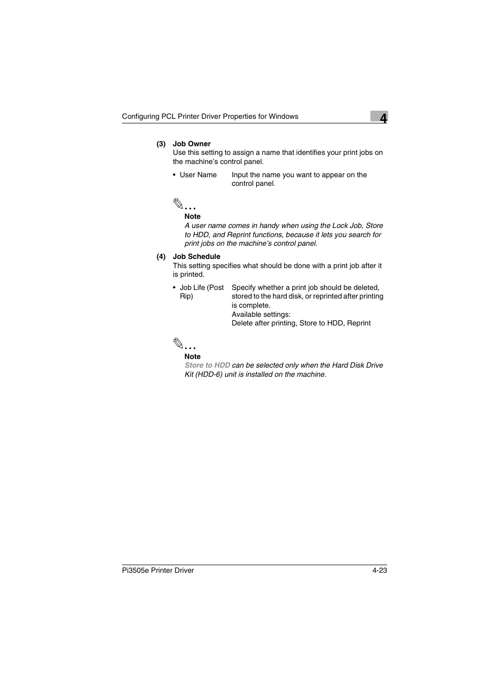 Minolta Pi3505e User Manual | Page 90 / 114