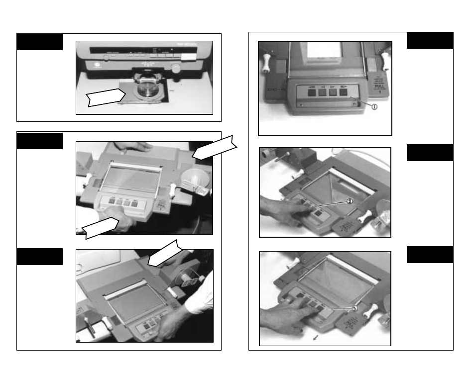 Step 2, Step 3, Step 4 | Step 1, User’s manual – speed control functions | Minolta Universal Carrier UC-6 User Manual | Page 2 / 4