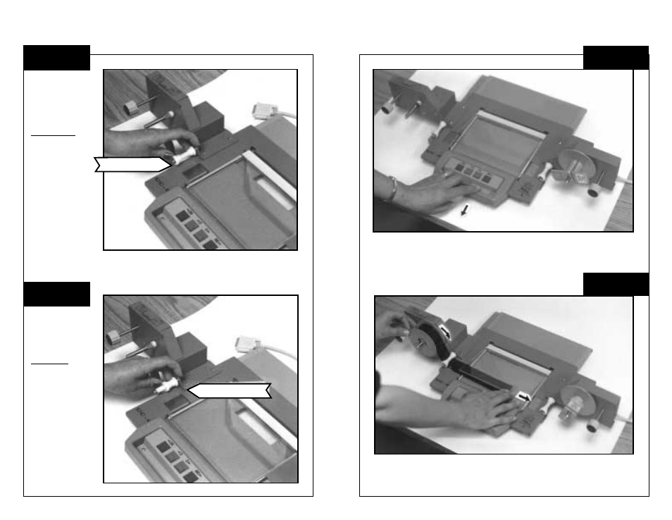 Step 1, Step 2, Step 3 step 4 | Minolta Universal Carrier UC-6 User Manual | Page 4 / 4