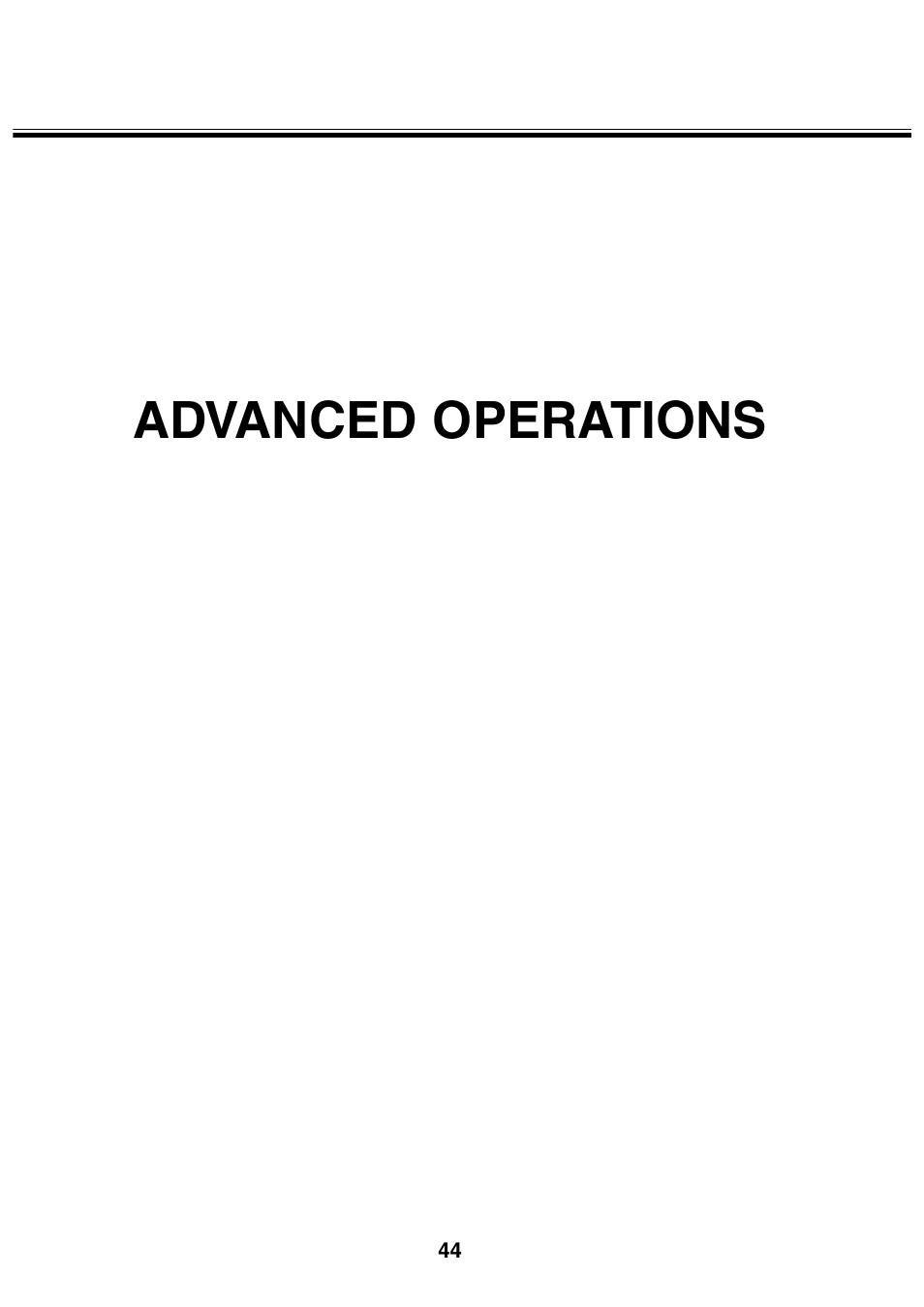 Advanced operations | Minolta 2330 User Manual | Page 44 / 160