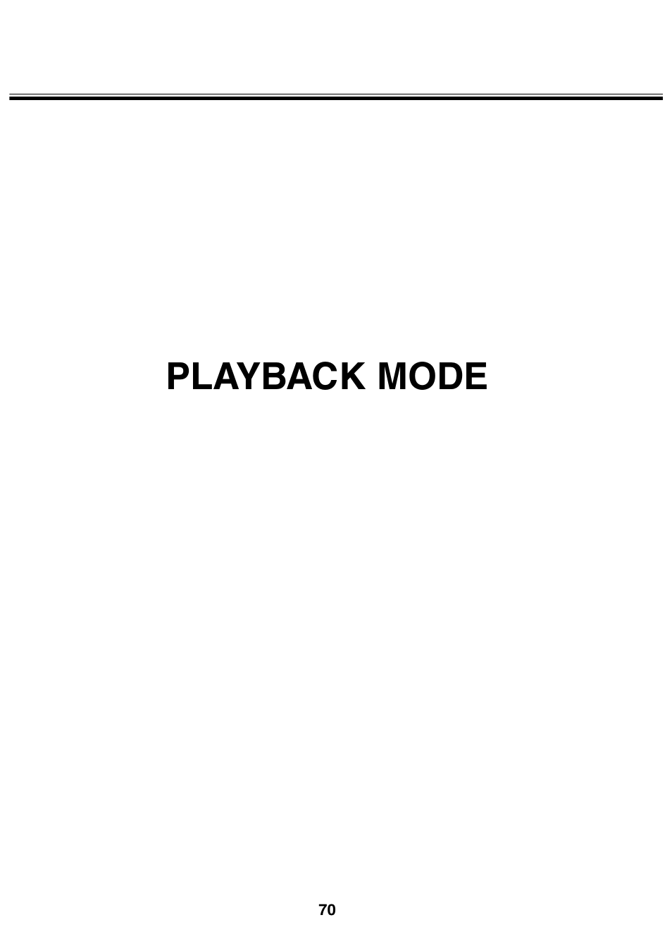 Playback mode | Minolta 2330 User Manual | Page 70 / 160