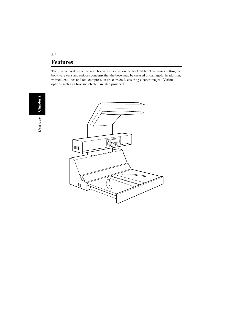 Features, Features -1 | Minolta PS7000 User Manual | Page 25 / 122