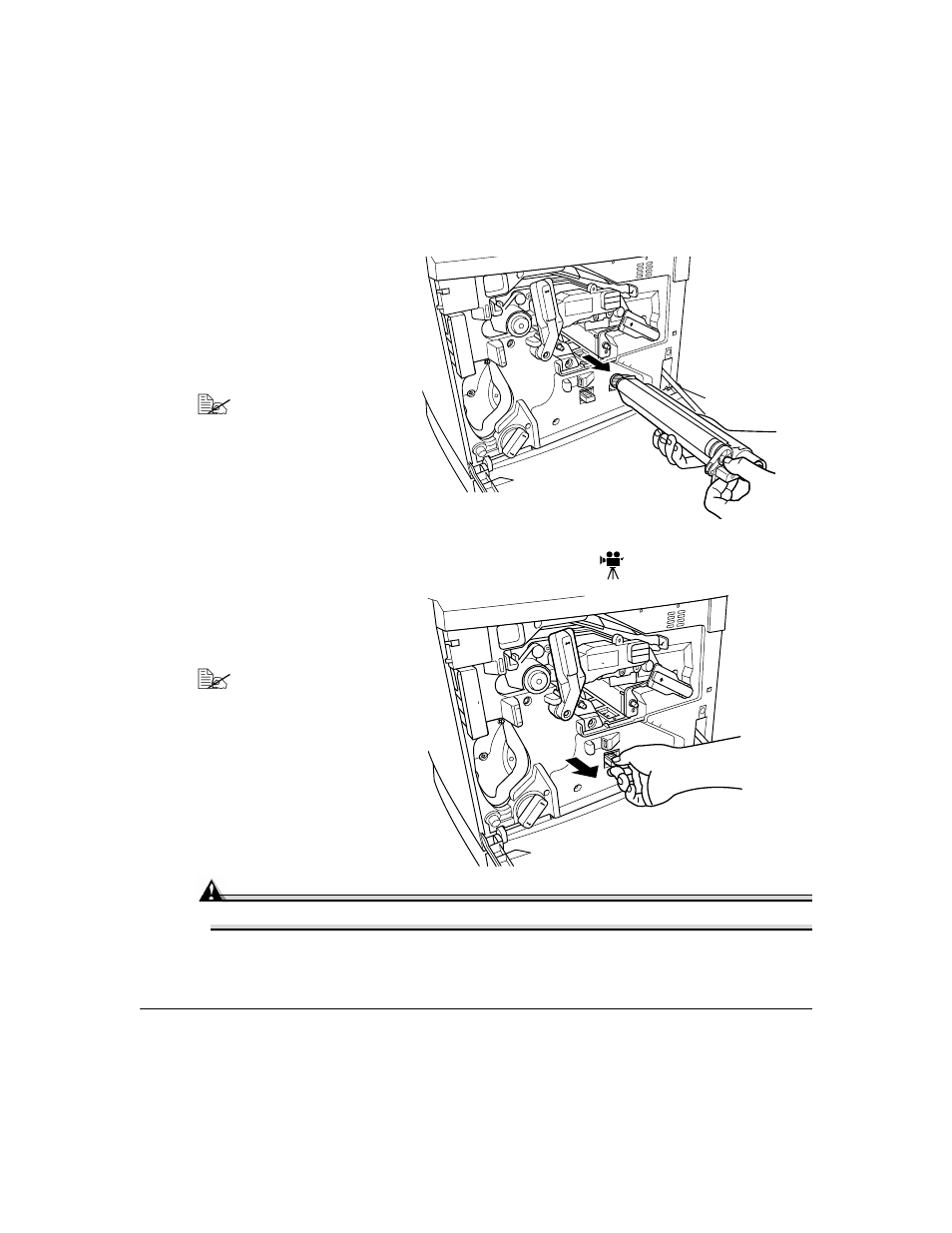 Removing and installing the laser lens cover 13 | Minolta Magicolor 2200 User Manual | Page 21 / 200