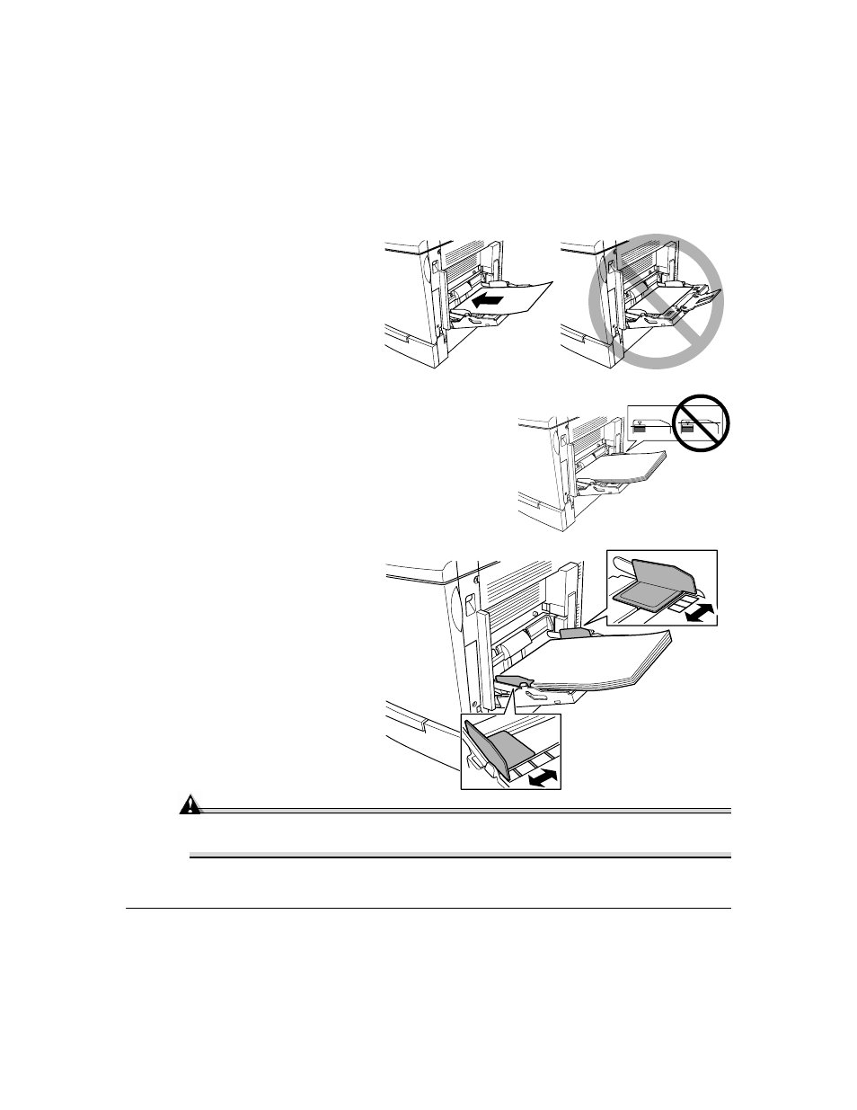 Loading media 45, Attention | Minolta Magicolor 2200 User Manual | Page 53 / 200