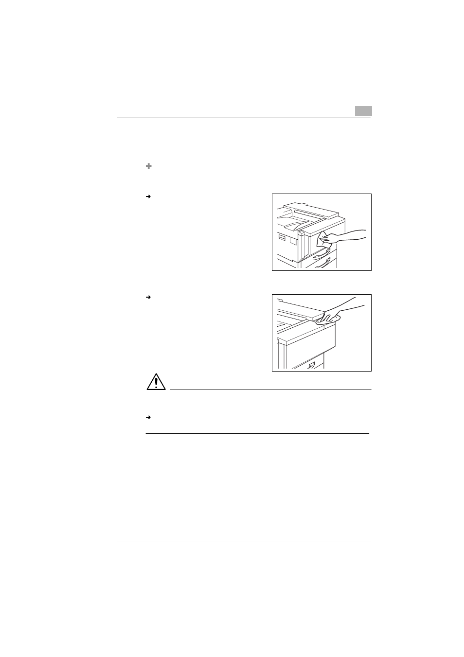 2 care of the printer | Minolta CF2001P User Manual | Page 114 / 121