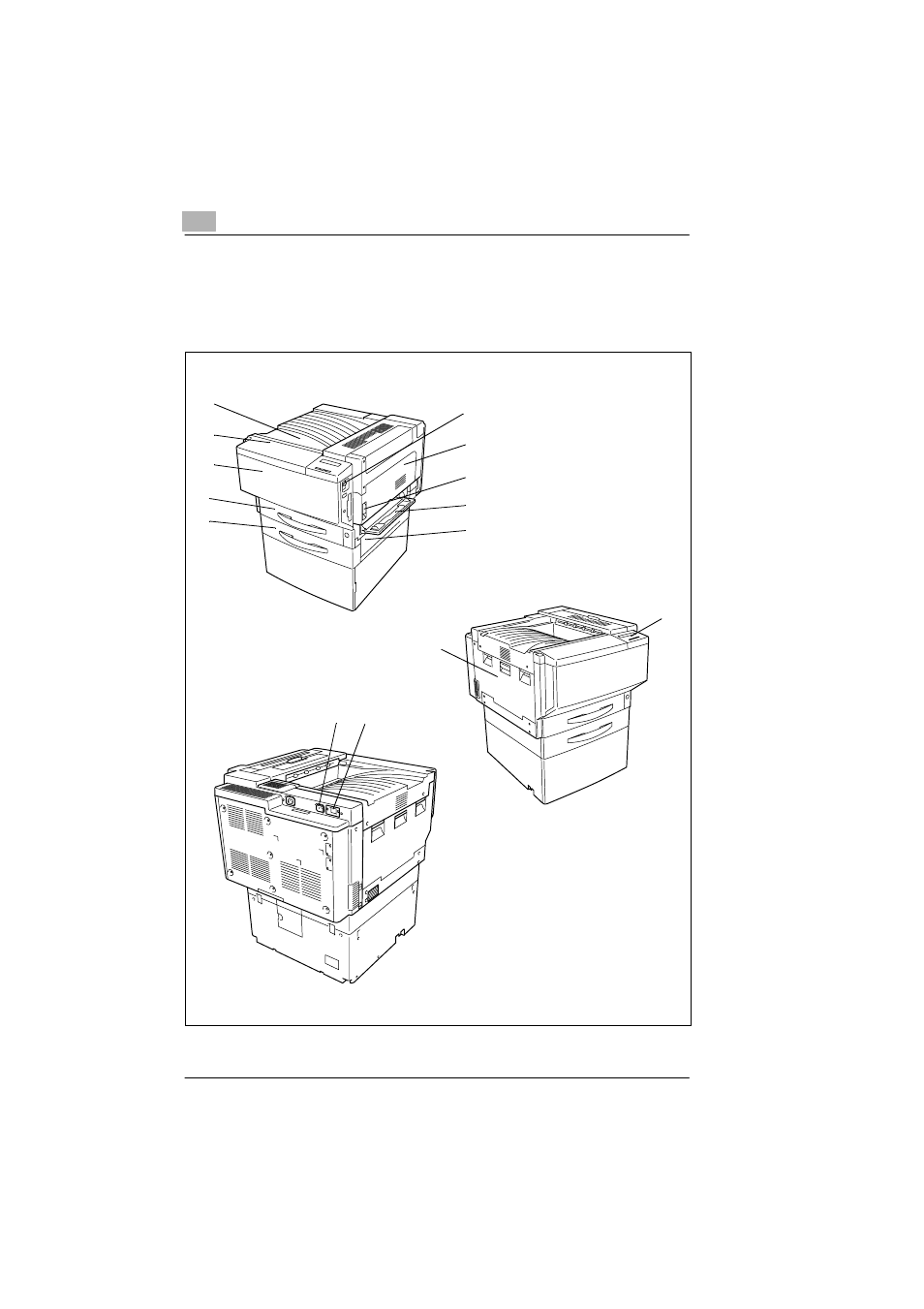 2 parts names and their functions | Minolta CF2001P User Manual | Page 31 / 121