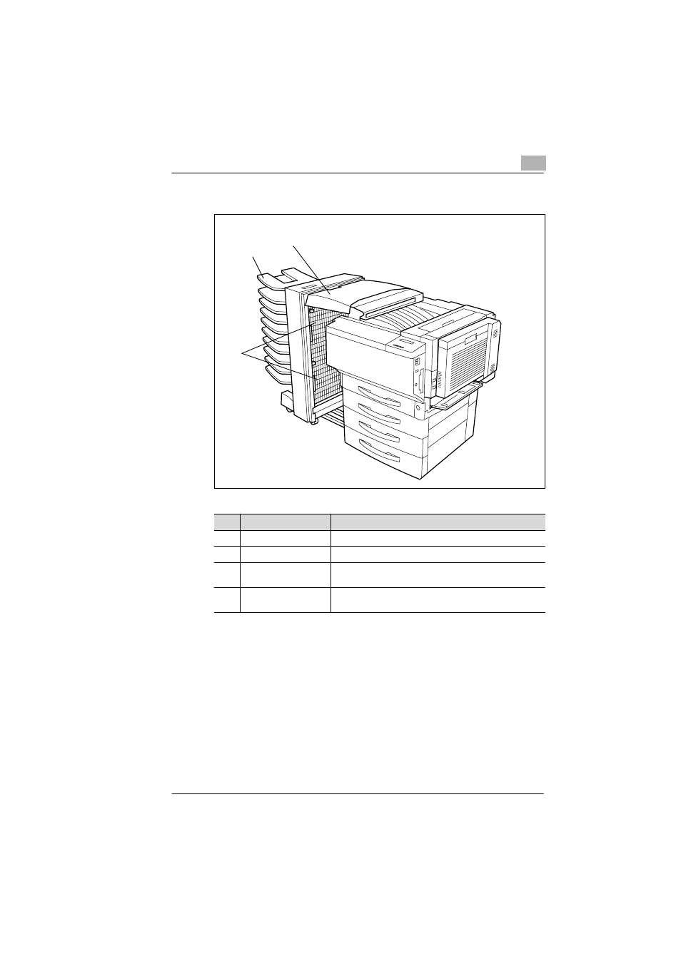 Mailbin sorter (optional) -9 | Minolta CF2001P User Manual | Page 36 / 121