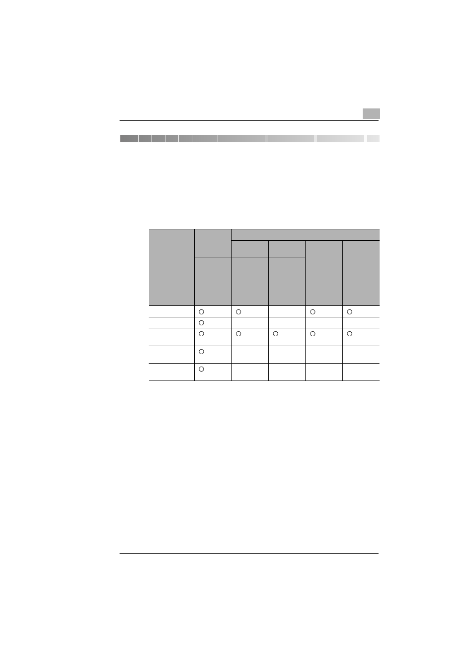 Print paper, Paper specifications -1 paper types -1, 4print paper | 1 paper specifications | Minolta CF2001P User Manual | Page 48 / 121