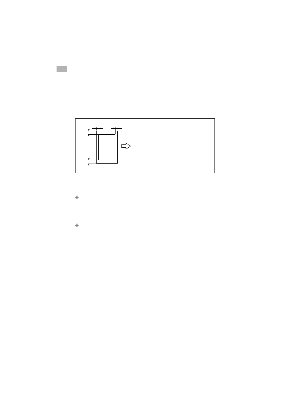Print area -6, Paper storage -6, 2 print area | 3 paper storage | Minolta CF2001P User Manual | Page 53 / 121