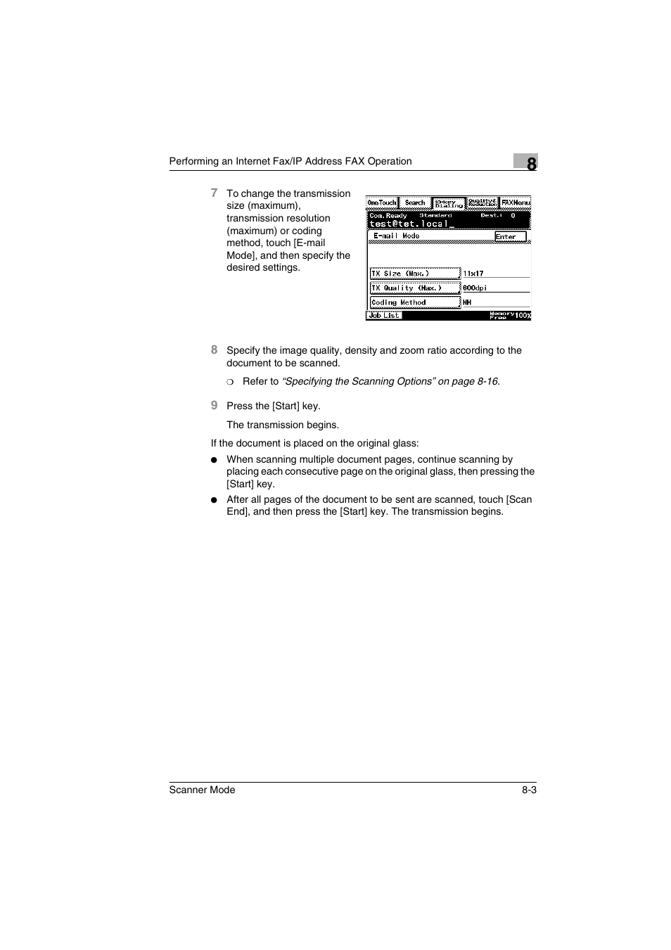 Minolta Scanner Mode User Manual | Page 130 / 314