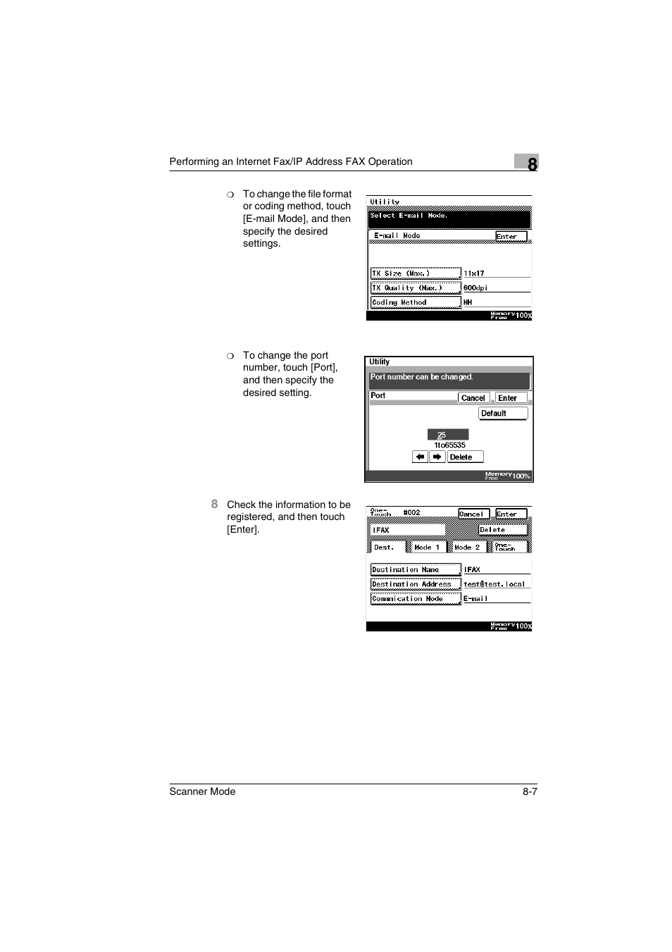 Minolta Scanner Mode User Manual | Page 134 / 314