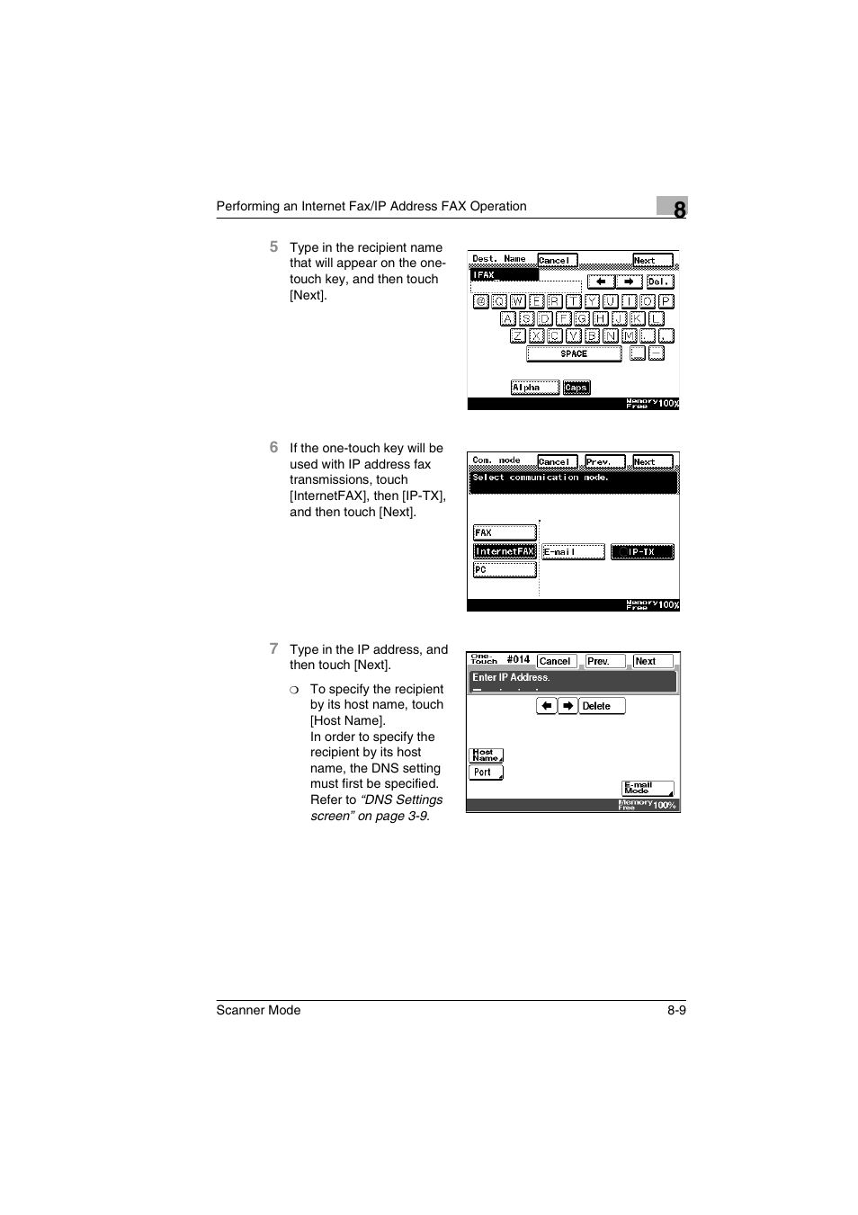 Minolta Scanner Mode User Manual | Page 136 / 314