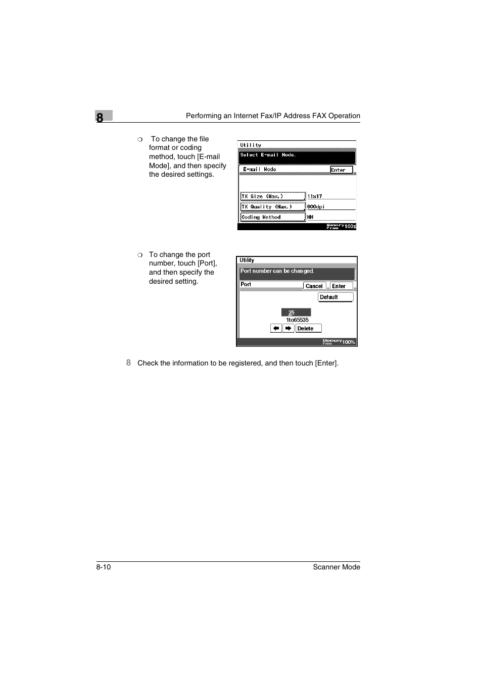 Minolta Scanner Mode User Manual | Page 137 / 314