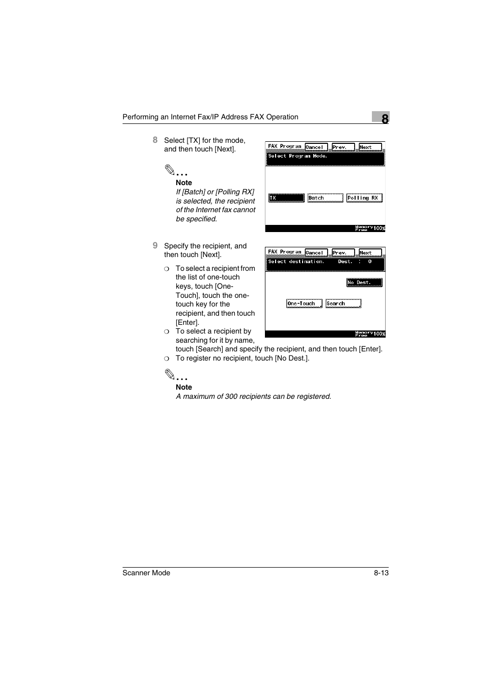 Minolta Scanner Mode User Manual | Page 140 / 314