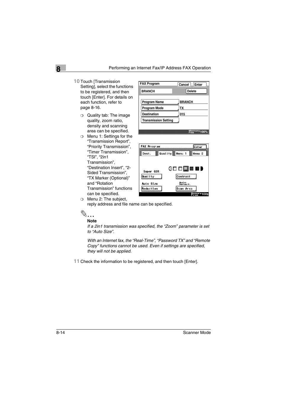 Minolta Scanner Mode User Manual | Page 141 / 314