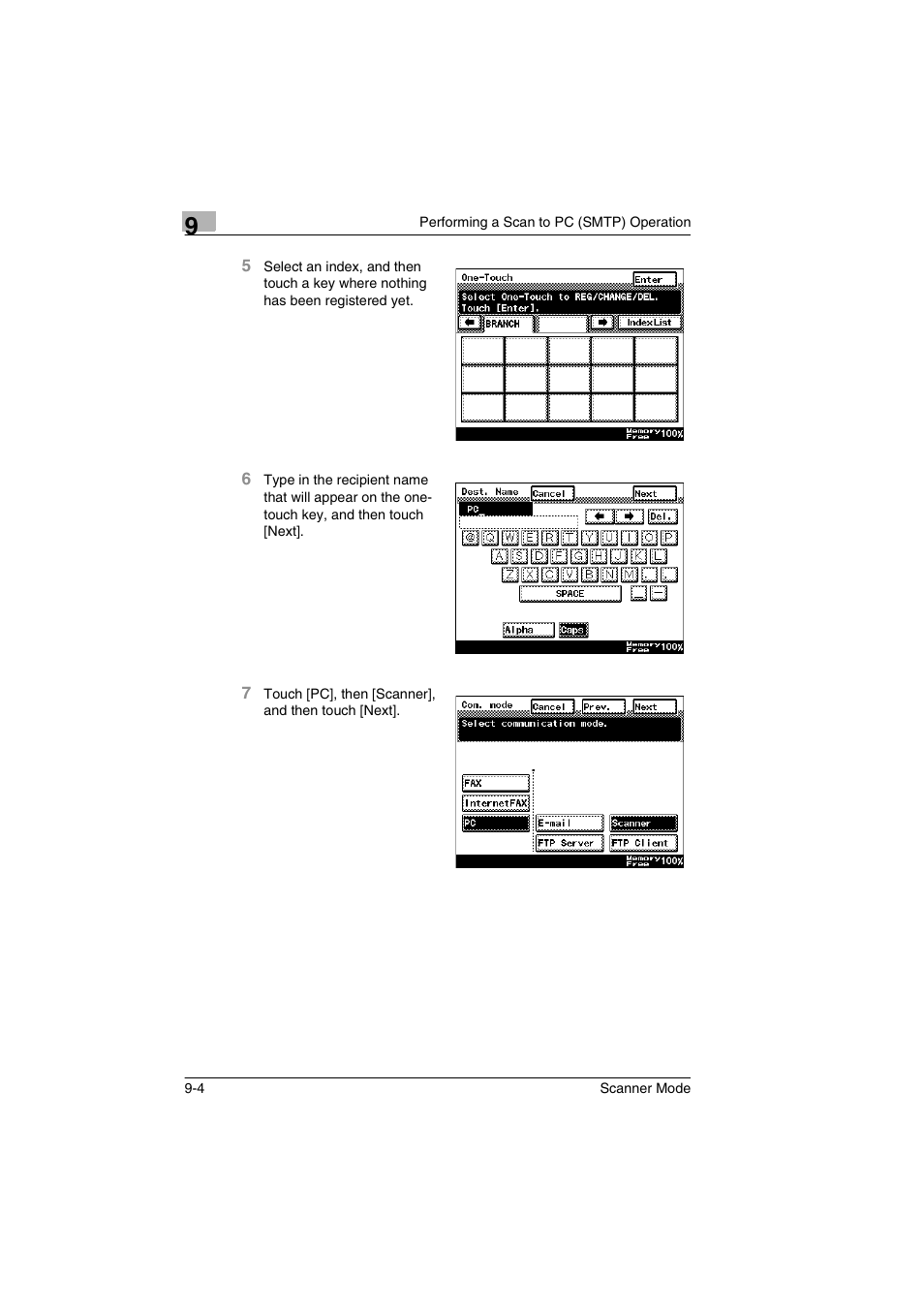 Minolta Scanner Mode User Manual | Page 179 / 314