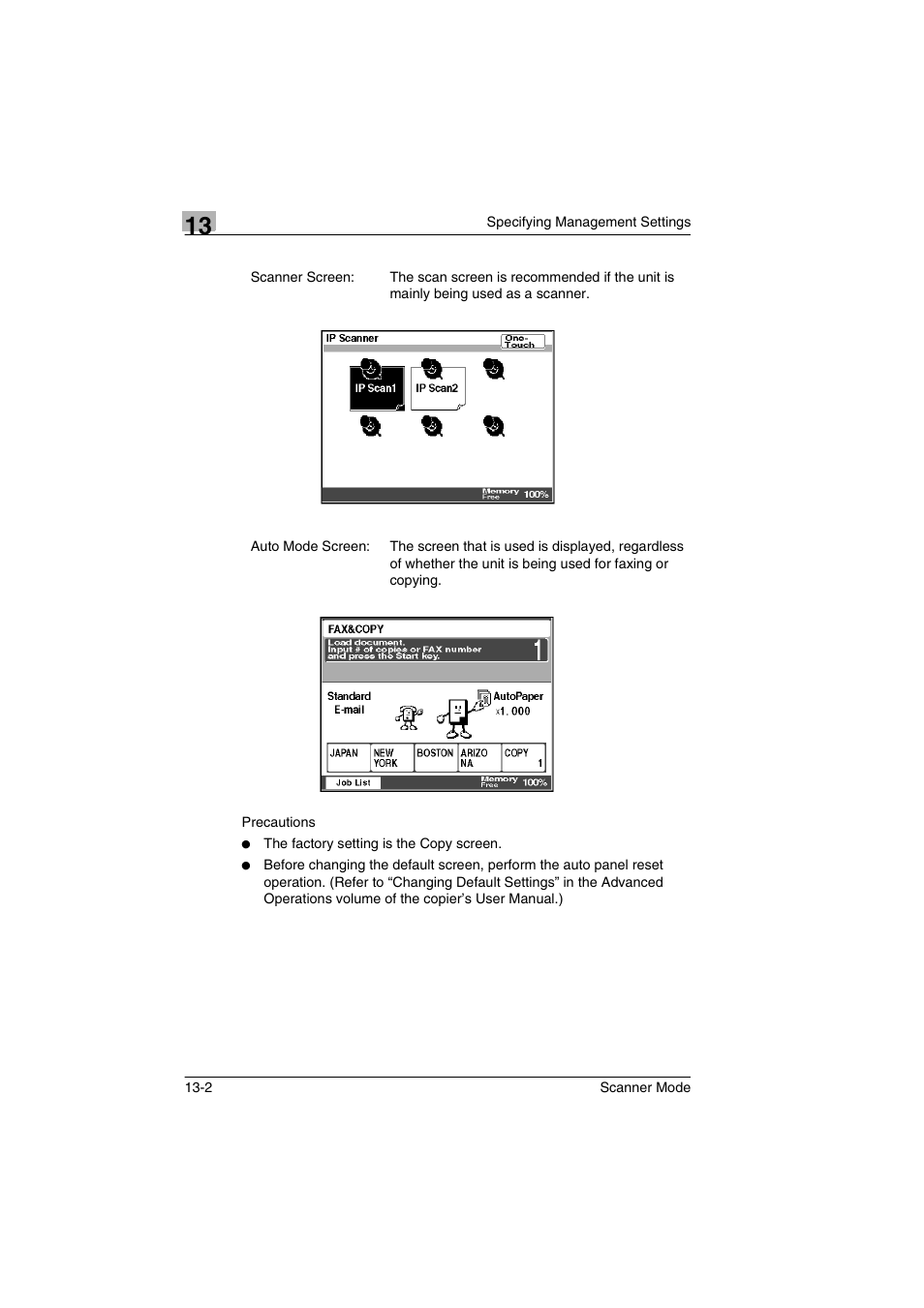 Minolta Scanner Mode User Manual | Page 221 / 314