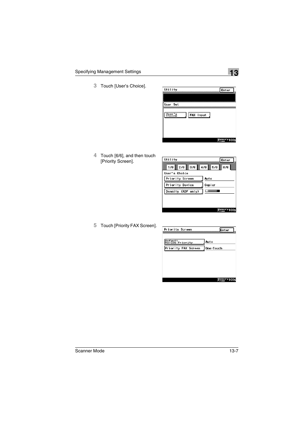 Minolta Scanner Mode User Manual | Page 226 / 314