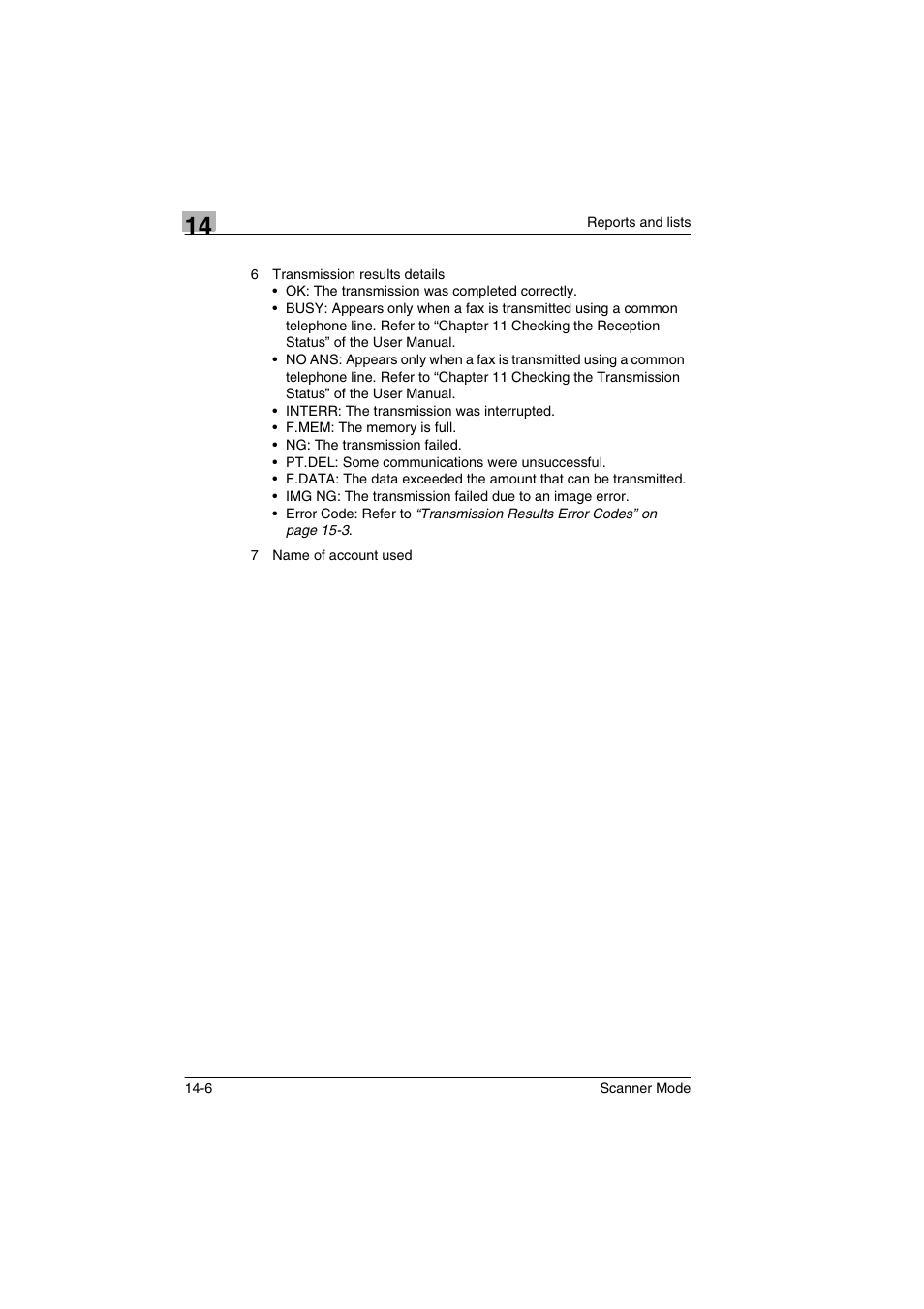 Minolta Scanner Mode User Manual | Page 281 / 314