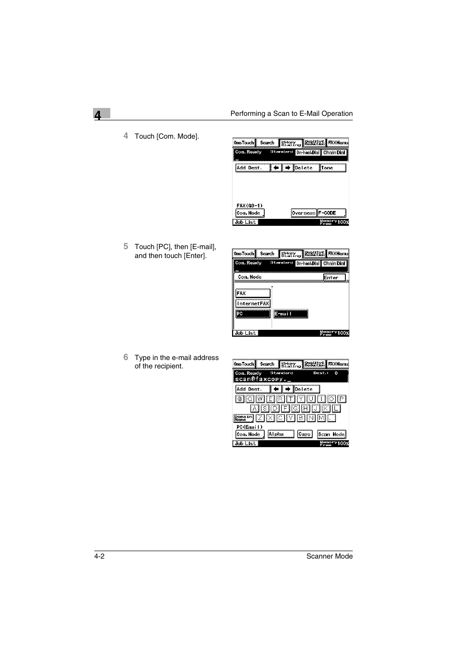 Minolta Scanner Mode User Manual | Page 71 / 314