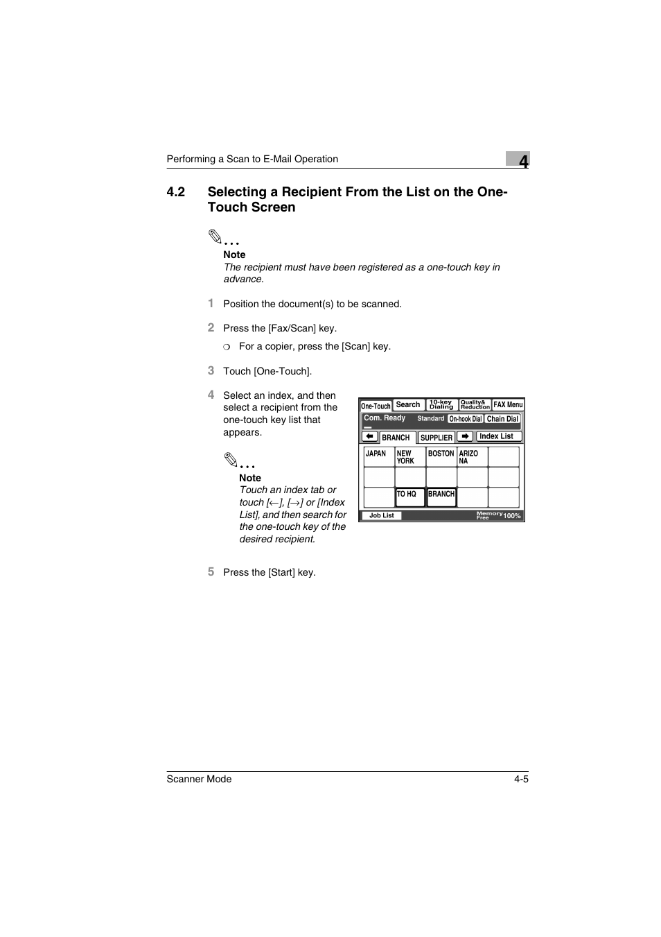 Minolta Scanner Mode User Manual | Page 74 / 314