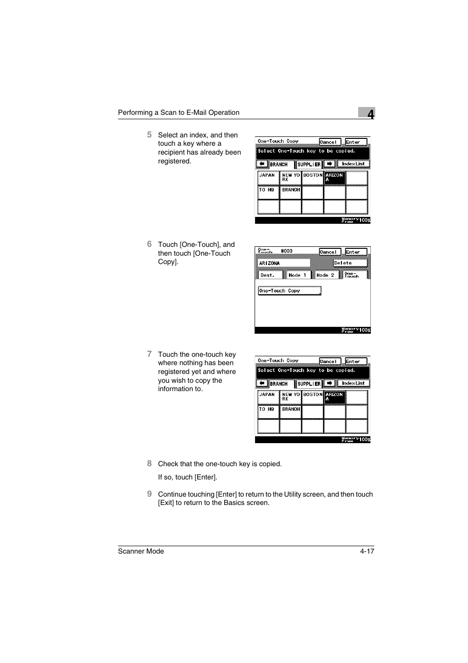 Minolta Scanner Mode User Manual | Page 86 / 314