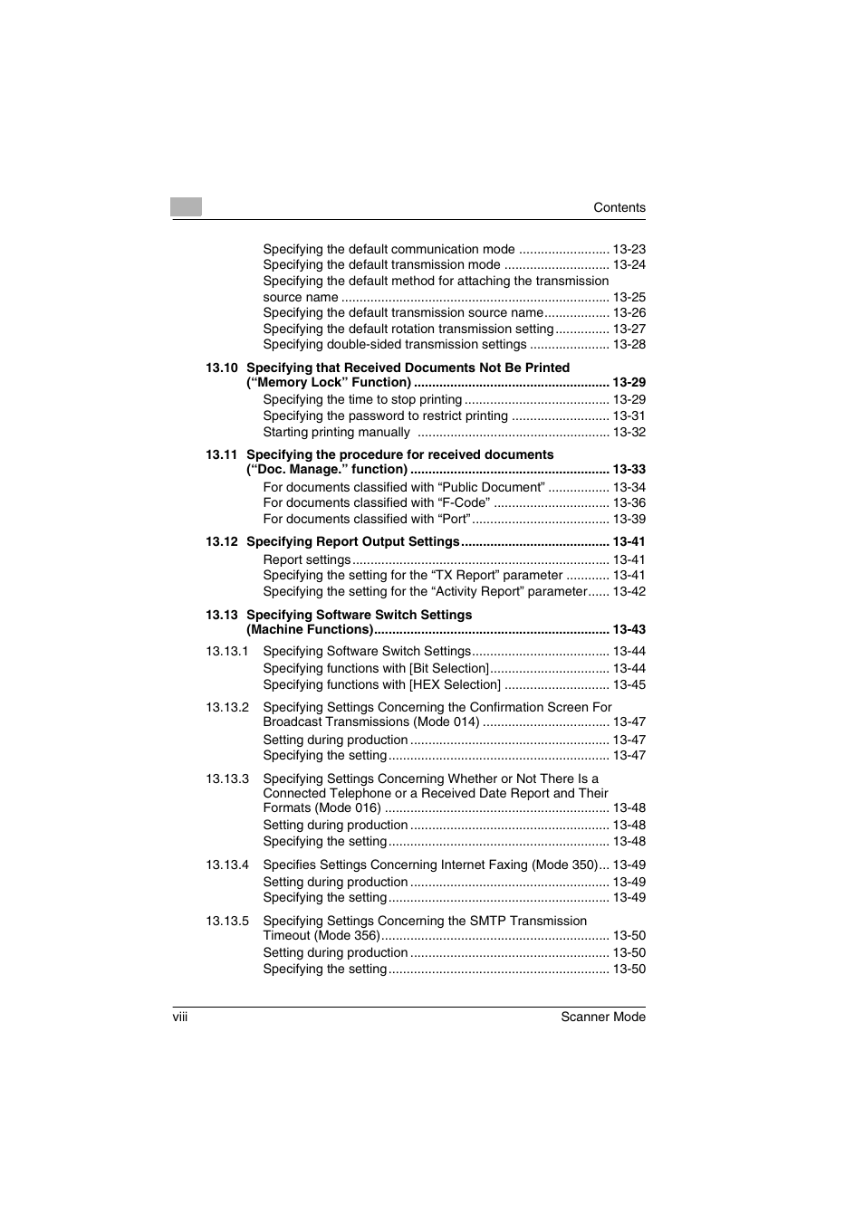 Minolta Scanner Mode User Manual | Page 9 / 314