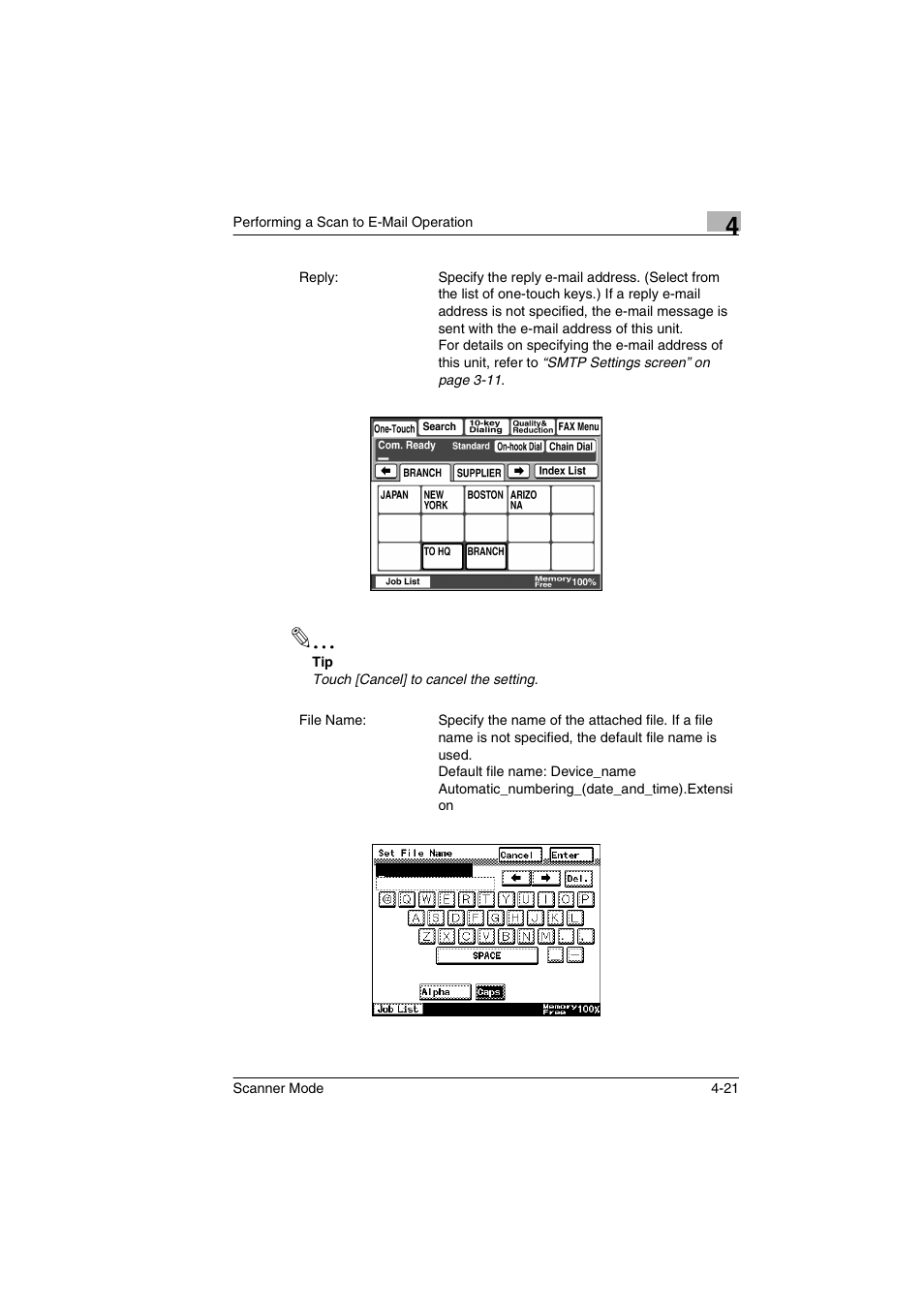 Minolta Scanner Mode User Manual | Page 90 / 314