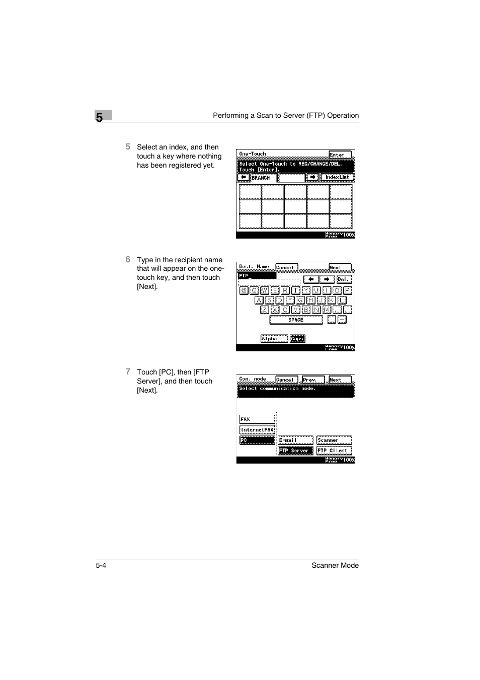 Minolta Scanner Mode User Manual | Page 95 / 314