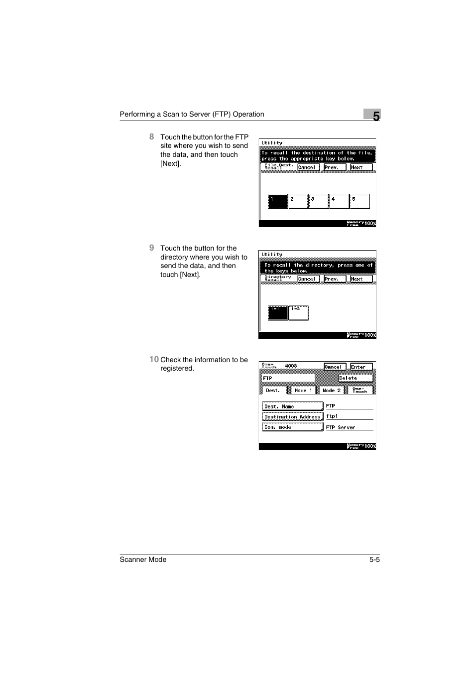 Minolta Scanner Mode User Manual | Page 96 / 314