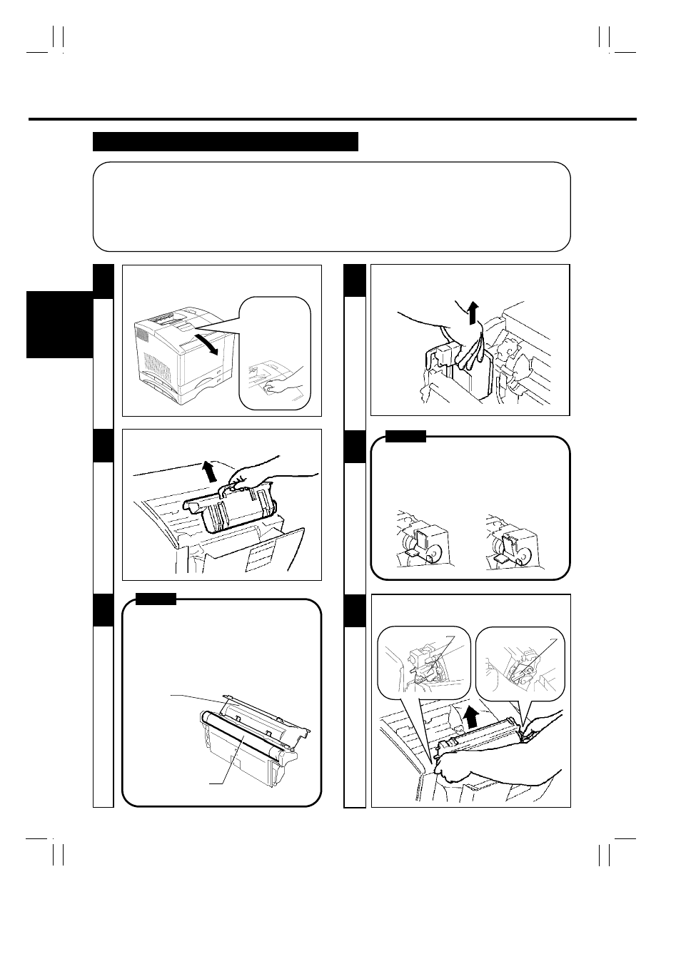 Ok 5, 66 œ, Changing the image transfer belt unit | Minolta Color PageWorks 0990-7701-02 User Manual | Page 79 / 112