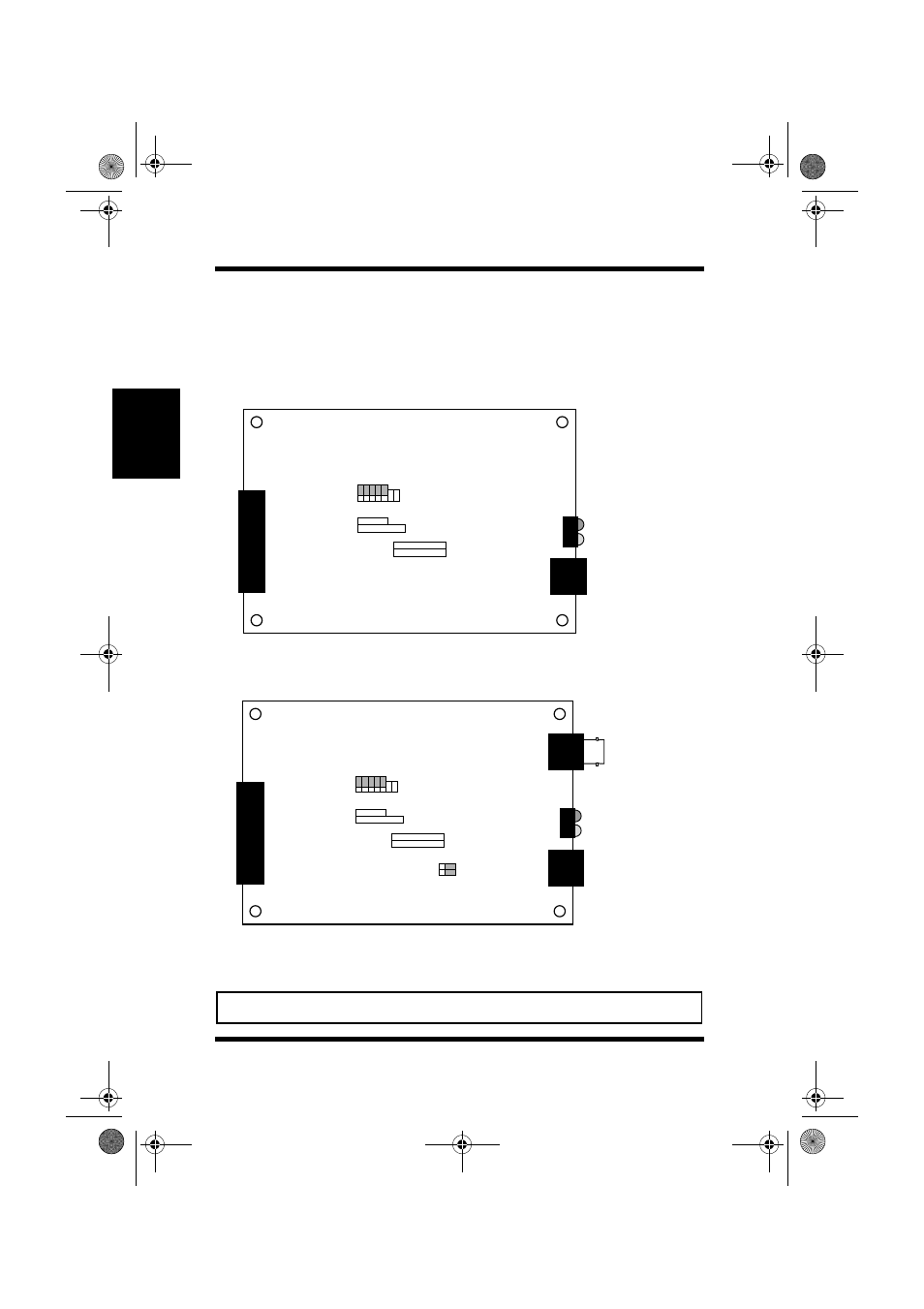 A.1 network interface cards and jumper locations, A.1 network interface cards and, Jumper settings appendix a | Minolta PageWorks/Pro 18 User Manual | Page 151 / 171