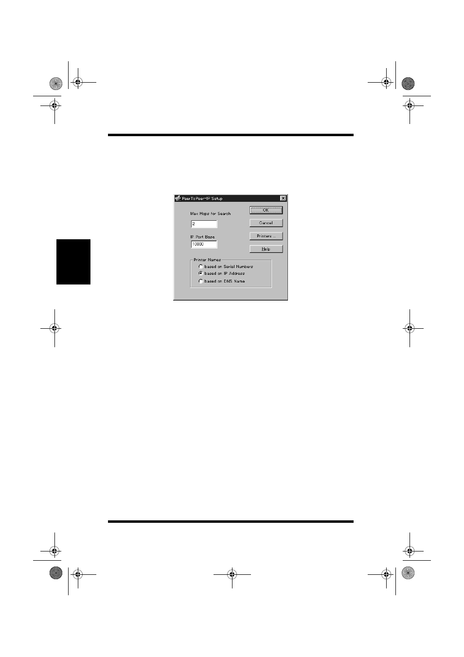 2 setting up ip peer-to-peer printing, Setting up ip peer-to-peer printing -8 | Minolta PageWorks/Pro 18 User Manual | Page 43 / 171