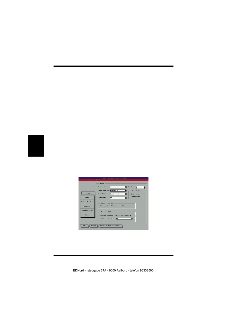 Accessing the printer control panel, Accessing the printer control panel -44 | Minolta PagePro 1100 User Manual | Page 120 / 219