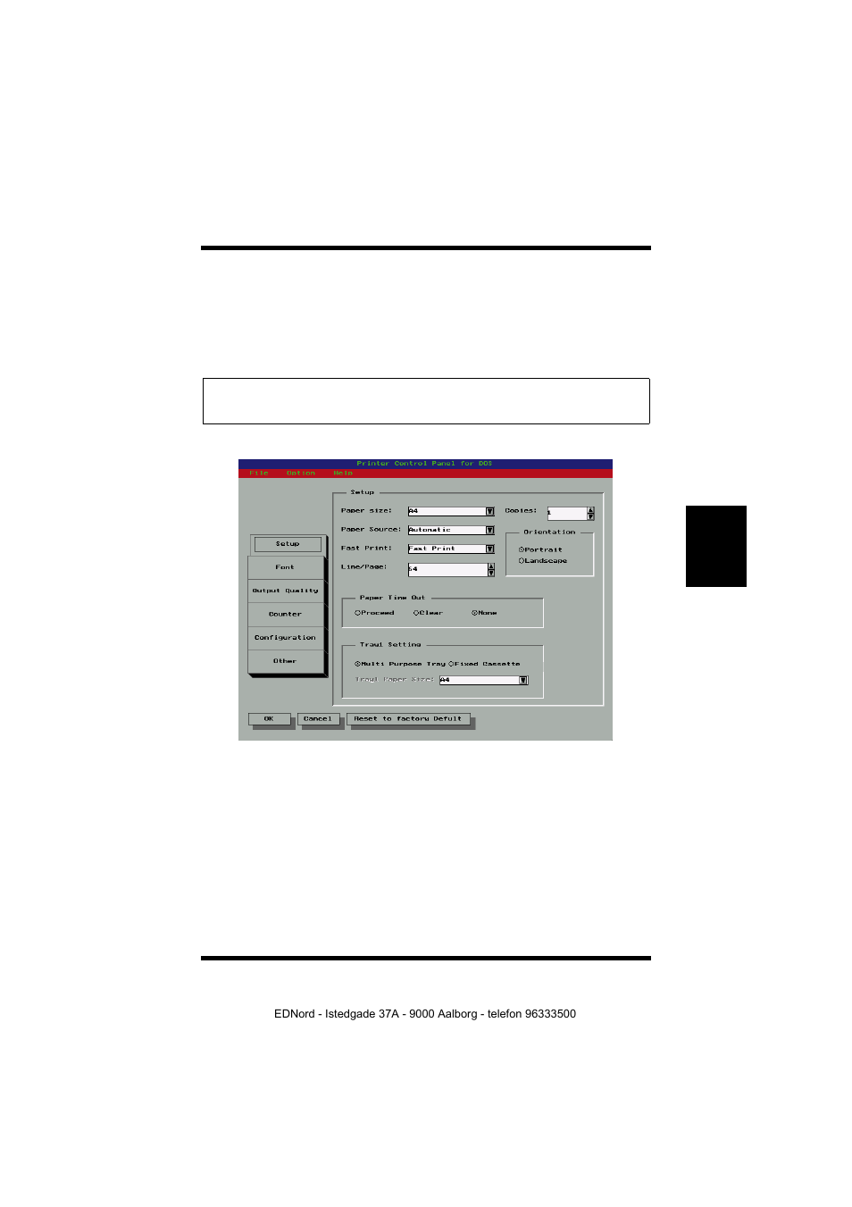 Using the printer control panel, Using the printer control panel -45 | Minolta PagePro 1100 User Manual | Page 121 / 219