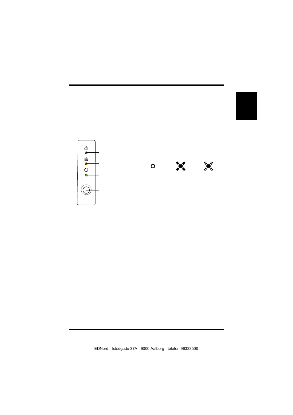 Indicator lights (printer messages), Indicator light patterns, Indicator lights (printer messages) -17 | Indicator light patterns -17 | Minolta PagePro 1100 User Manual | Page 193 / 219