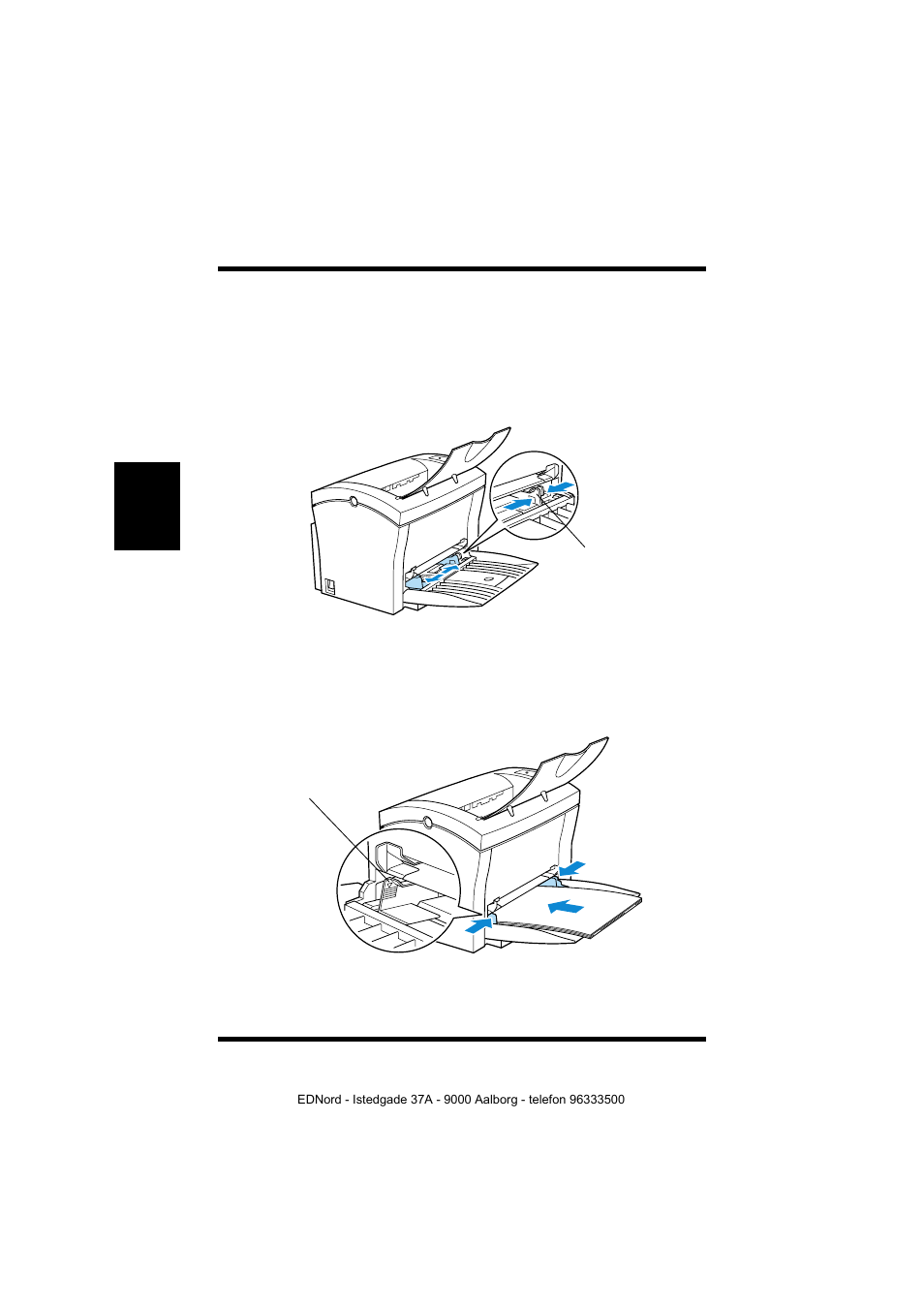 Loading paper onto tray1, Loading paper onto tray1 -8 | Minolta PagePro 1100 User Manual | Page 64 / 219